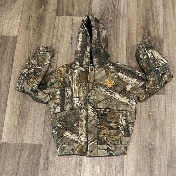 Realtree Camouflage Kids Jacket - Picture 1 of 9